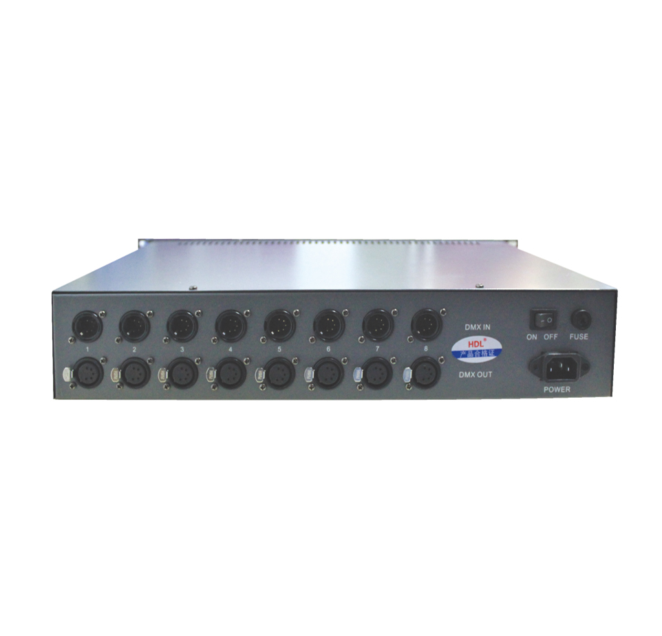 2、光纖_網絡  DMX編碼_解碼器-ON001R(背面)