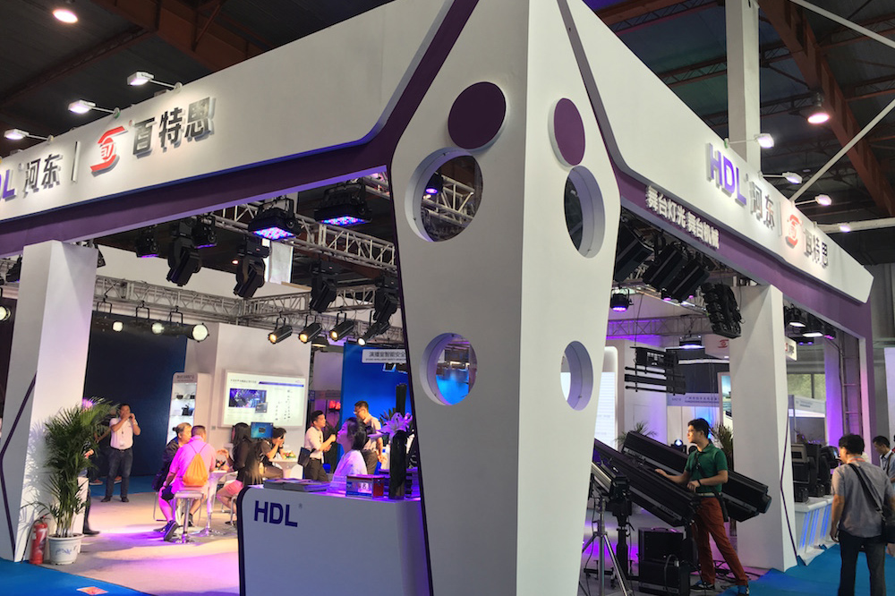 ［現(xiàn)場］HDL河?xùn)|聯(lián)合百特思亮相PALM EXPO 2016 舞臺綜合解決方案獲好評